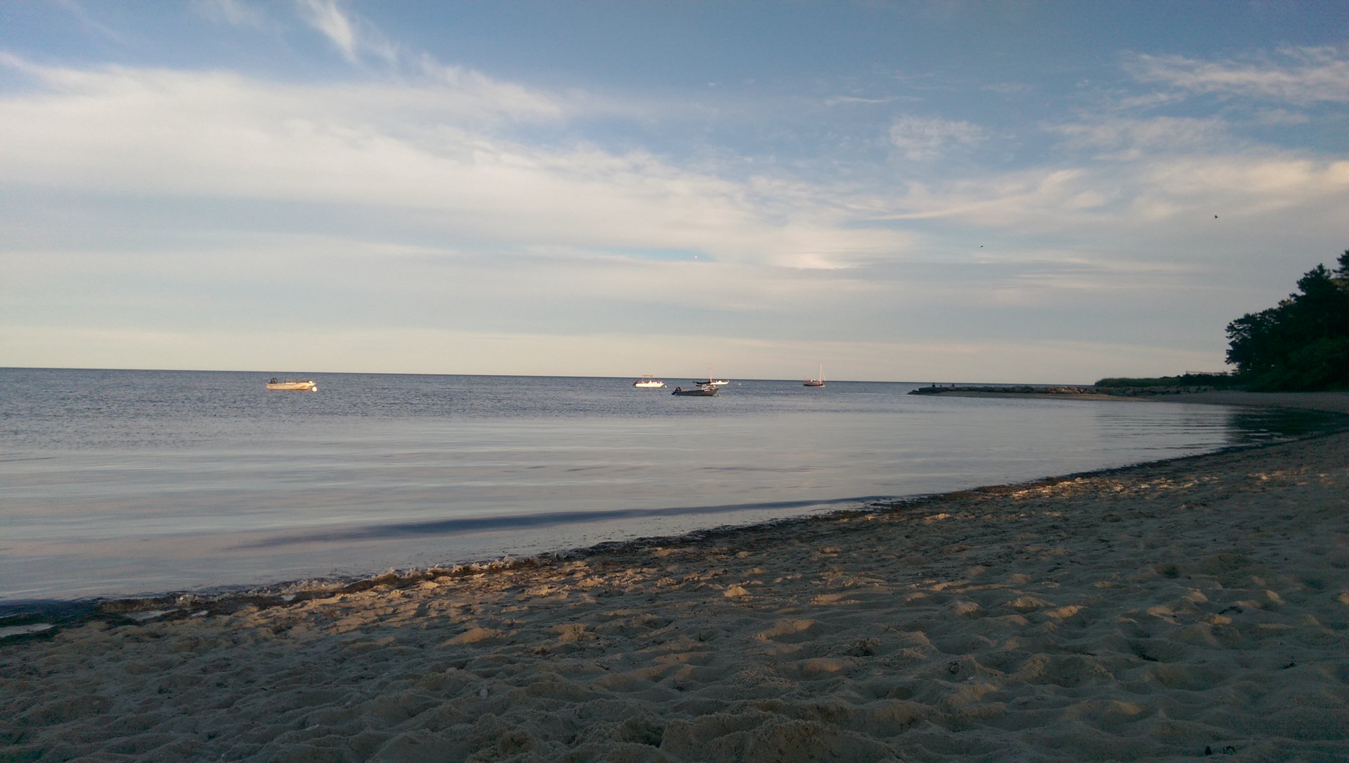 Private Cotuit beach adjacent to Oregon Beach in 2016