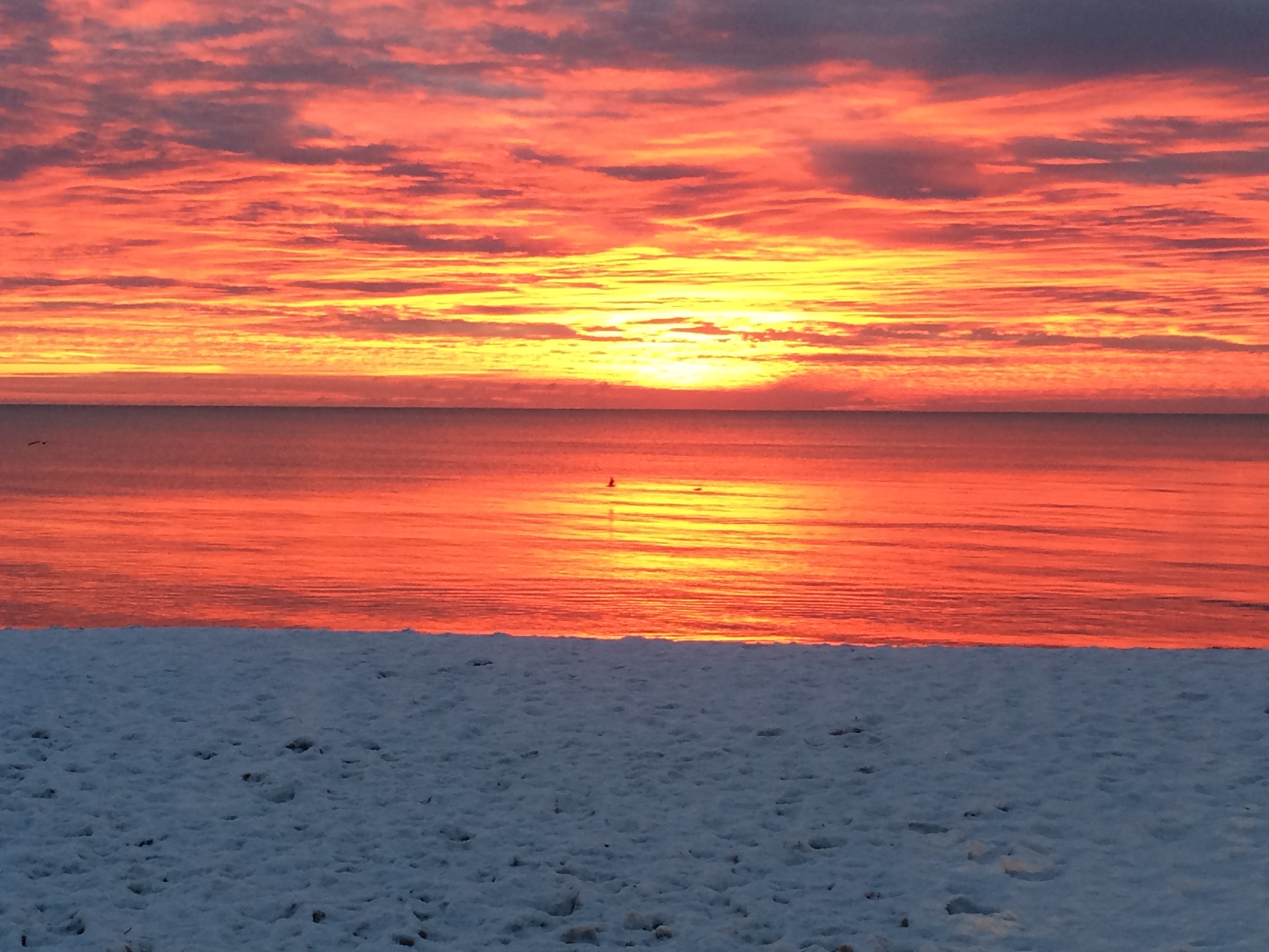Sunrise at Loop's Beach in Cotuit